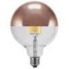 LED-Globe E27 6,5 W 927 hovedspejl kobber^SEGULA