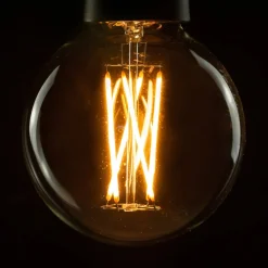 LED-globe E27 5 W G95 2.200 K dæmpes klar^SEGULA New