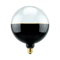 LED-Globe Illusion E27 G190 klar/sort 6W 1900K dæmpbar^SEGULA Outlet