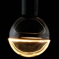 SEGULA LED-Globe Illusion E27 G145 klar/sort 6W 1900K dæmpbar