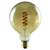 SEGULA LED-globepære E27 6W G125 1.900 K guld dim