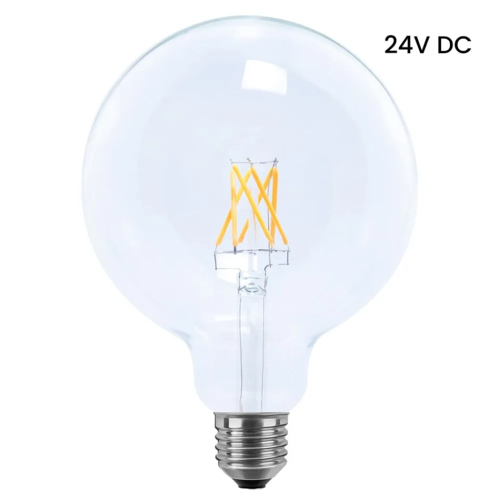 LED-globepære 24V DC E27 6W 927 Filament dæmpbar^SEGULA Online