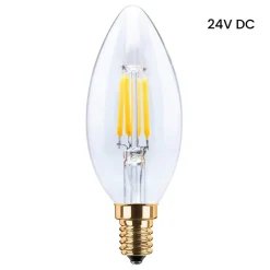 LED-kertepære 24V DC E14 3W 922 Filament dæmpbar^SEGULA Outlet