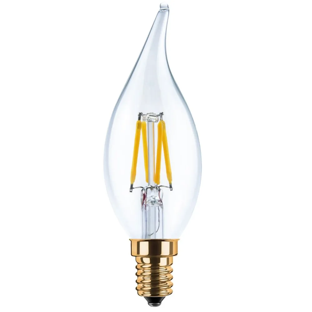 LED-lys vindstød E14 3W 2.200 K filament^SEGULA Discount