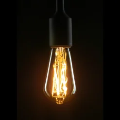 LED-pære E27 ST64 5W 2.200K guld/guld dæmpbar^SEGULA New