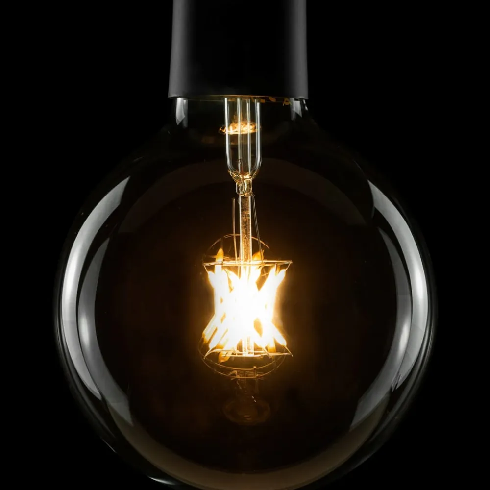 SEGULA Vintage LED-globe G125 E27 6,5 W klar dim