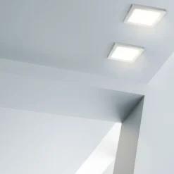 Heitronic Selesto LED-panel, kvadratisk, kan dæmpes, hvidt