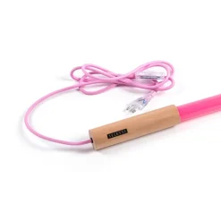 LED-lampe Linea, fuchsia, trædetaljer, universal^SELETTI Online