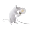 SELETTI Dekorationsbelysning>Muselampe LED-pære USB-siddende hvid
