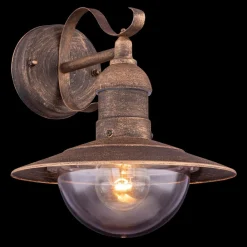 Globo Væglamper>Sella udendørs væglampe i vintage-rustlook