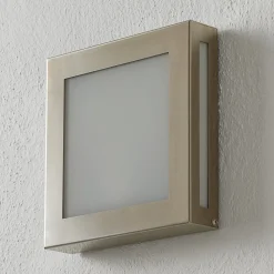 CMD Væglampe Med Sensor>Sensor-LED-udendørslampe Aqua Legendo Mini, stål