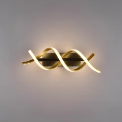 Trio Lighting Væglamper>Sequence LED-væglampe, dæmpbar, CCT, messing