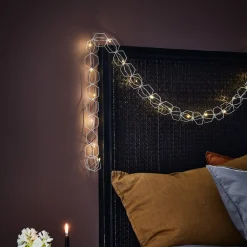 Serve LED-lyskæde, 20 lyskilder, sølv^Markslöjd