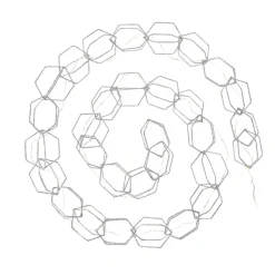 Serve LED-lyskæde, 20 lyskilder, sølv^Markslöjd