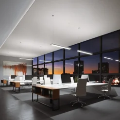 Siteco Taris pendel LED ECG DALI dæmpbar 151 cm