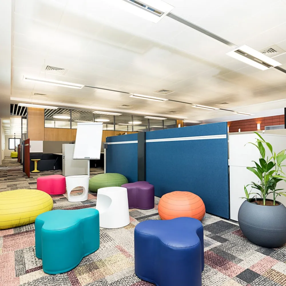 Siteco Vega LED-hængelampe, el. ballast DALI, 62 W