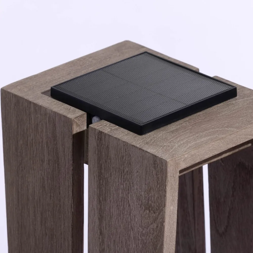 Skaal LED solcelle-lanterne med sensor, 65 cm^Les Jardins Outlet