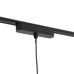 Lindby Skinne system 48V Lumaro, pendel, rørpære, 3 lyskilder, sort