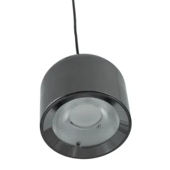 Lindby Skinne system 48V Lumaro, pendel, cylinder, 3 lyskilder, sort