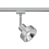 Skinnespot DUOline 780701, Ø 11 cm, nikkel, 2-faset, GU10^Trio Lighting