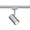 Skinnespot DUOline 782401, Ø 6 cm, nikkel, 2-faset, GU10^Trio Lighting Discount