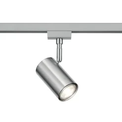Skinnespot DUOline 782401, Ø 6 cm, nikkel, 2-faset, GU10^Trio Lighting Discount
