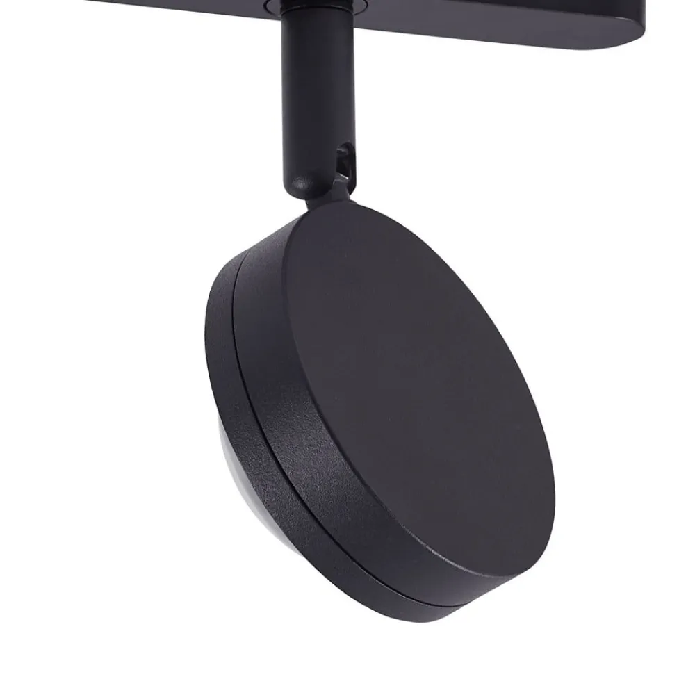 Skinnesystem 48V Lumaro, spots, 3 lyskilder, sort, Ø 7,3 cm^Lindby Sale