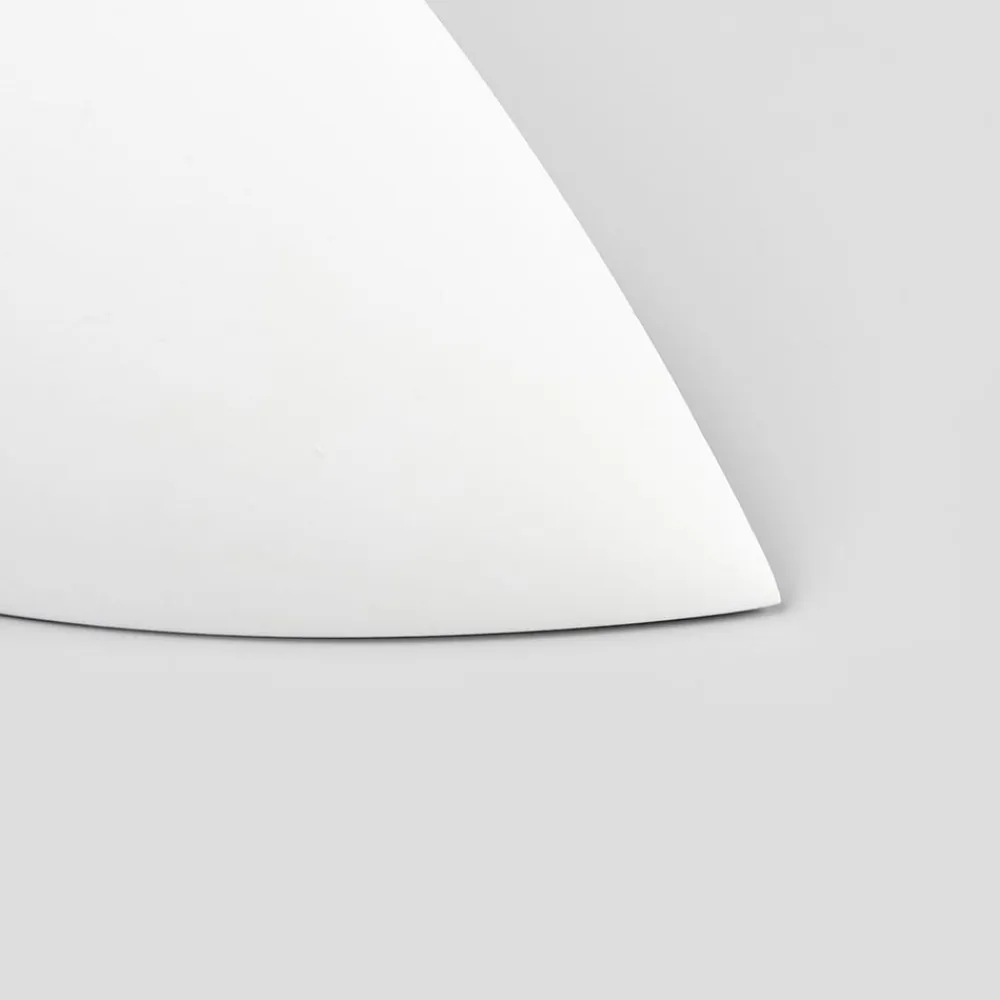 Lindby Gang|Pendellamper>Skålformet gips væglampe Guilia