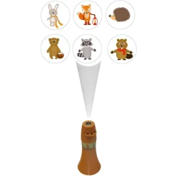 Skovens Dyr lommeprojektor, 6-delt, batteridrift^Niermann Standby Best