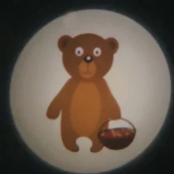 Skovens Dyr lommeprojektor, 6-delt, batteridrift^Niermann Standby Best