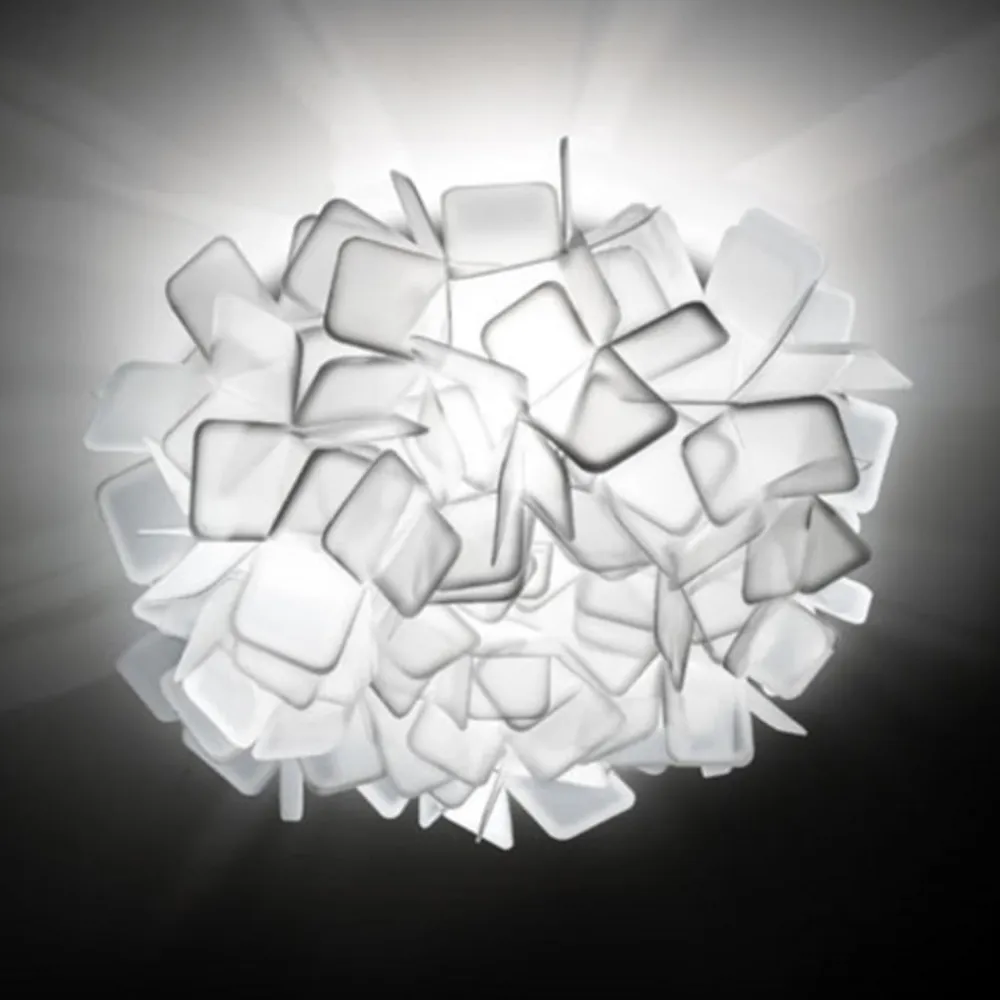 Slamp Væglamper>Clizia - designer-væglampe, hvid