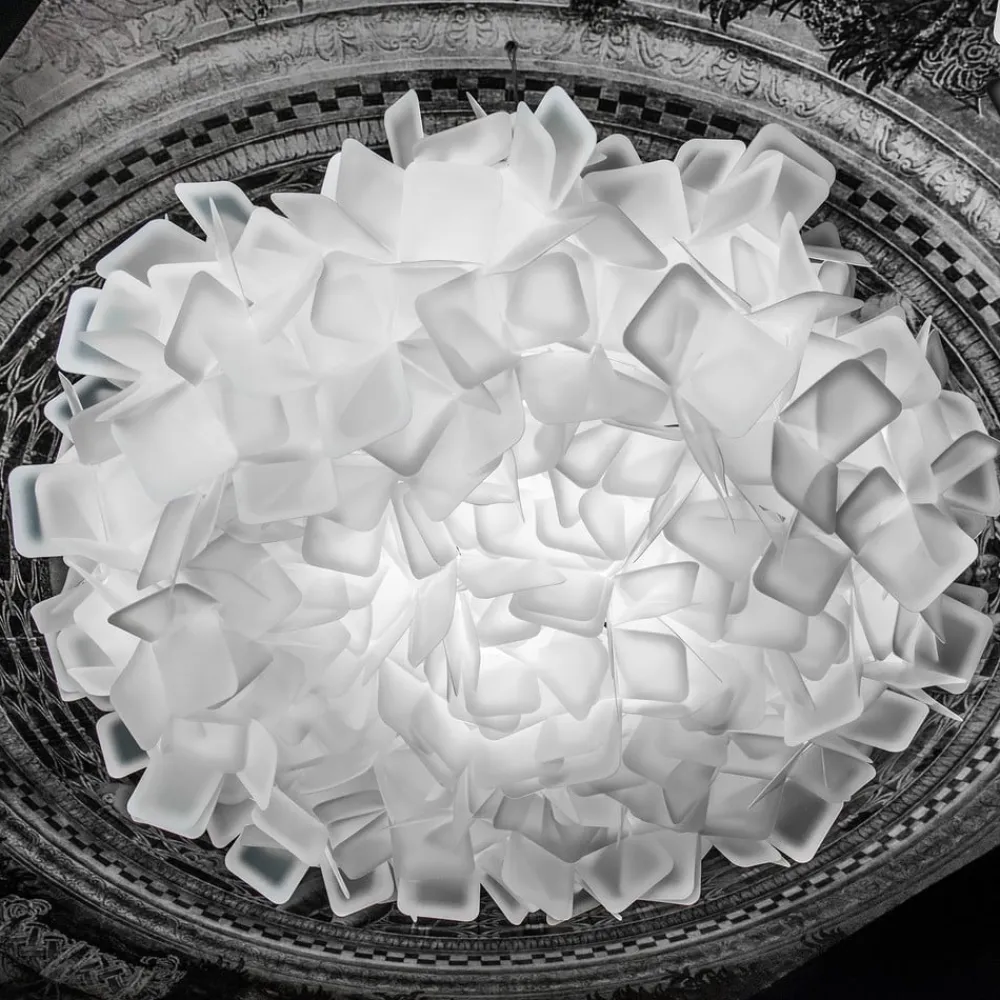 Slamp Væglamper>Clizia - designer-væglampe, hvid