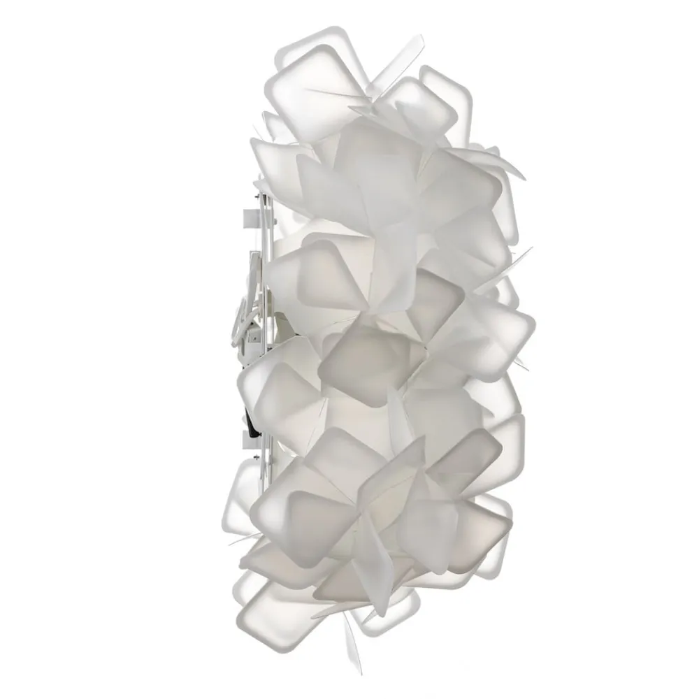 Slamp Væglamper>Clizia - designer-væglampe, hvid