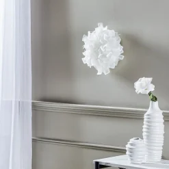 Slamp Clizia loftlampe, Ø 32 cm, hvid