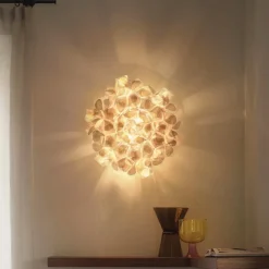 Clizia Mama Non Mama væglampe guld Ø53cm^Slamp