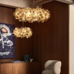 hængelampe Clizia Mama Non Mama, Ø 78 cm, guld/klar^Slamp Clearance