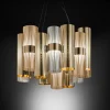 Slamp La Lollo M LED-hængelampe, guld