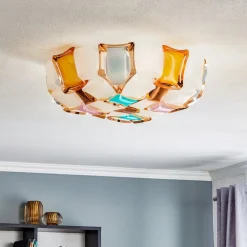 Slamp Loftlamper>Mida lofte, 50 cm, flerfarvet