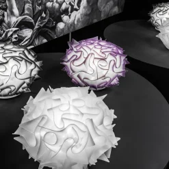 Slamp Veli designer-bordlampe Ø 32cm hvid