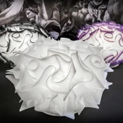 Slamp Veli designer-bordlampe Ø 32cm hvid