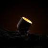 The Light Group Loftlamper|Indbygningsspots>SLC Cup LED-indbygningsdownlight sort/guld 3.000 K