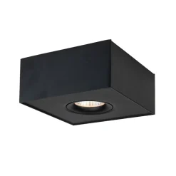 SLC DL04 Surface X1 påbygningslampe 3.000 K sort^The Light Group Sale