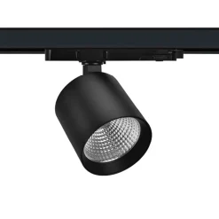 SLC LED track spot Fox, sort, 3.000 K, 3-fase skinne^The Light Group Sale