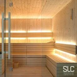 SLC LED-Strip sauna op til 105°C, 24V IP67 5m 3.000K^The Light Group Outlet