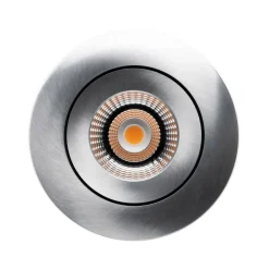 The Light Group SLC One 360° LED-indbygningslampe dæmp-til-varm aluminium