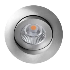 The Light Group SLC One 360° LED-indbygningslampe dæmp-til-varm aluminium