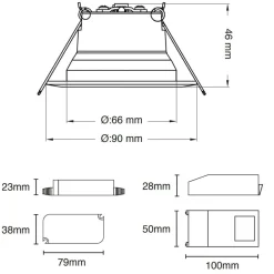 The Light Group Loftlamper|Indbygningsspots><noscript><img width=