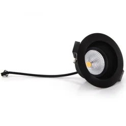 SLC One Soft LED indbygningsspot sort 3.000K^The Light Group Discount