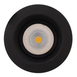 SLC One Soft LED indbygningsspot sort 2.700K^The Light Group Discount