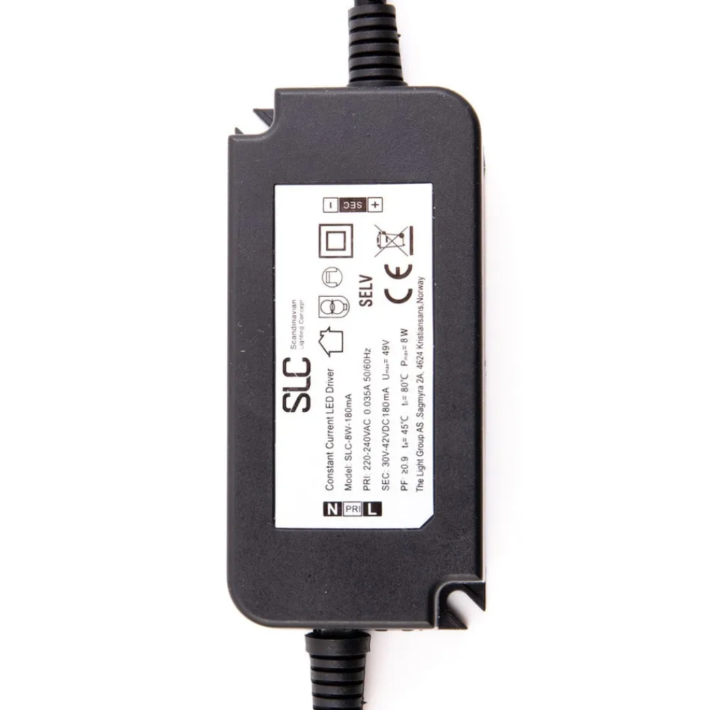 SLC One Soft LED indbygningsspot sort 2.700K^The Light Group Discount